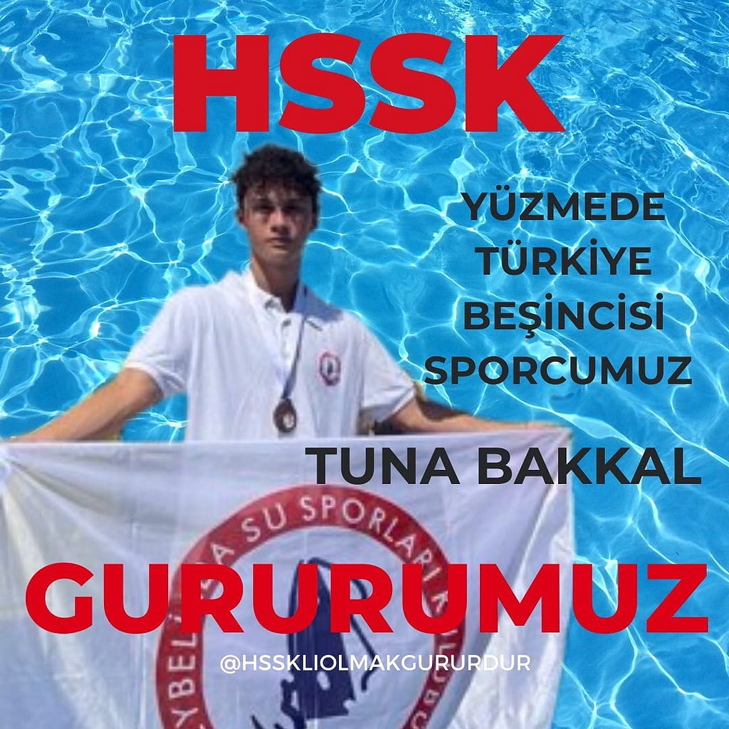 Yüzmede Türkiye Beşincisi Sporcumuz Tuna Bakkal